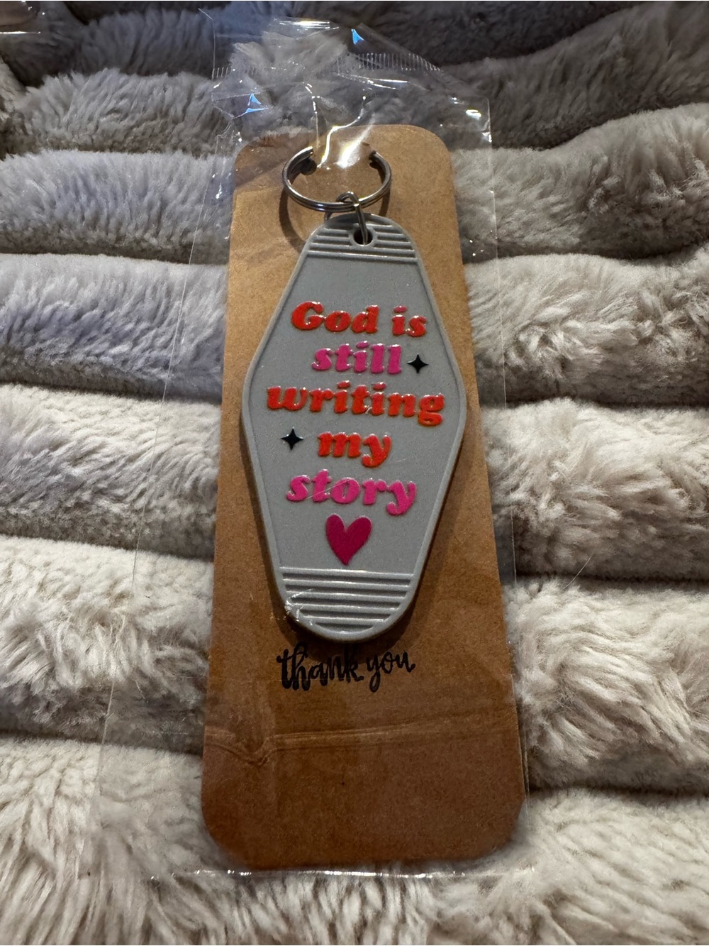 Inspirational Hotel Keychain